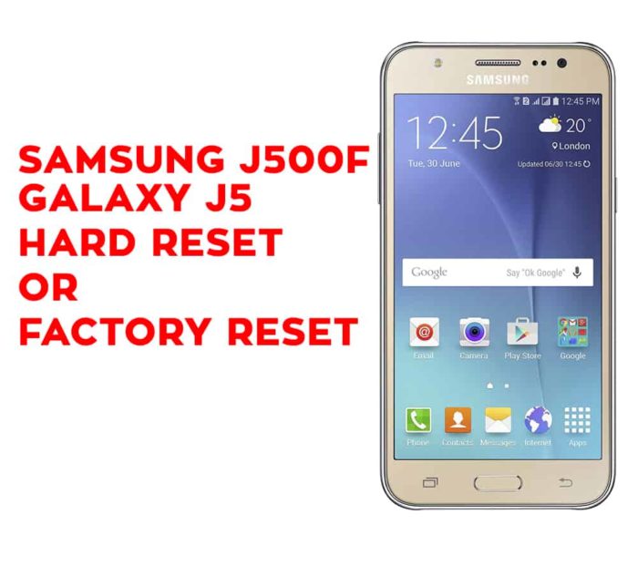 Samsung Galaxy J5 Hard Reset Factory Reset Soft Reset Recovery Hard Reset Any Mobile