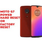 Motorola Moto G7 Power Hard Reset - Motorola Moto G7 Power Factory Reset