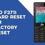 JIO F271i Hard Reset – Factory Reset – Recovery