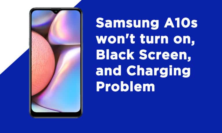 Samsung A10s Black Screen Charging Problem