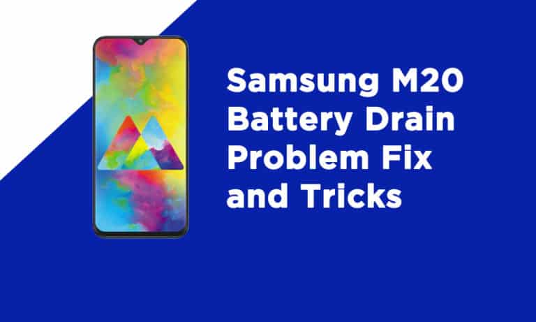 Samsung M20 Battery Drain Problem Fix