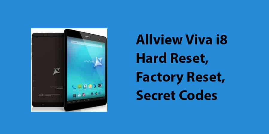 Allview Viva i8 Hard Reset
